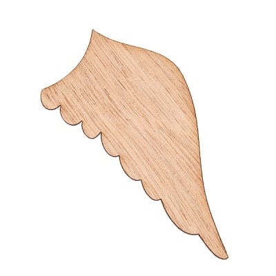 Декоративна фигура RicoDesign, КРИЛА L+R, MDF, 5/8 cm