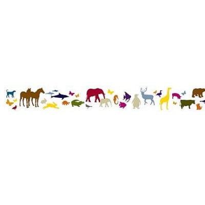 Лента самозалепяща RicoDesign, CHILDREN ANIMALS, 48 mm x 20 m