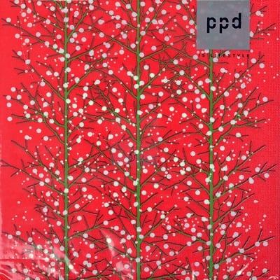 Салфетка трипластова PPD - подходяща и за декупаж, 33 x 33 cm, пак.20 бр.