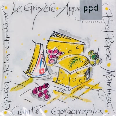 Салфетка PPD, 33 x 33 cm, пак.20 бр.