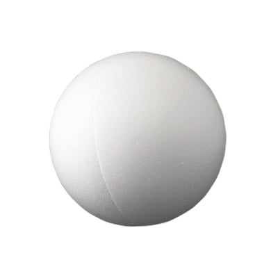 Сфера от стиропор, бял, ф 250 mm, 2 части