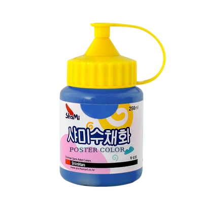 Плакатна боя SHAMI POSTER, 250 ml, Cobalt Blue