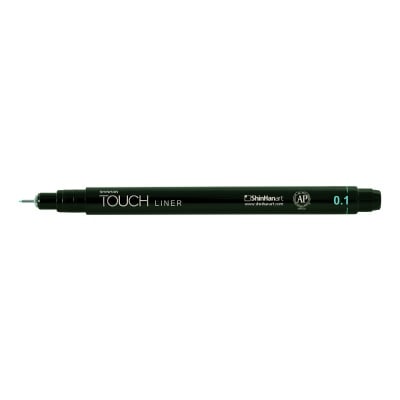 Тънкописец, водоустойчив, TOUCH LINER, 0.1 mm, зелен