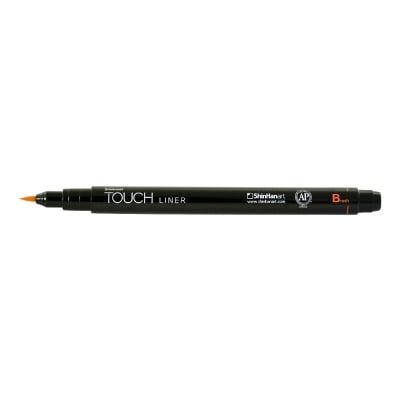 Тънкописец водоустйчив,TOUCH LINER, BRUSH, оранжев