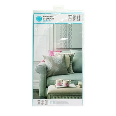 Шаблон голям Martha Stewart, Cathedral Lace, 22 x 42 cm, 3 броя