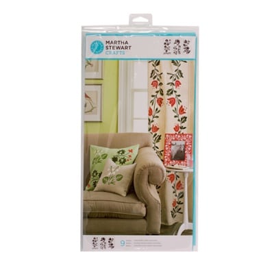 Шаблон голям Martha Stewart, Foxglove, 22 x 42 cm, 3 броя