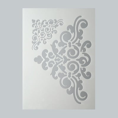 Шаблон, орнаменти, 2 части, DIN A5