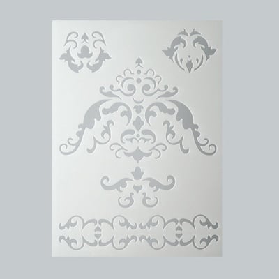 Шаблон, орнаменти, 5 части, DIN A5