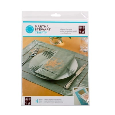 Шаблон самозалепящ фин Martha Stewart, Botanical, 22 x 28 cm