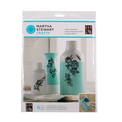 Шаблон самозалепящ фин Martha Stewart, English Garden, 22 x 28 cm
