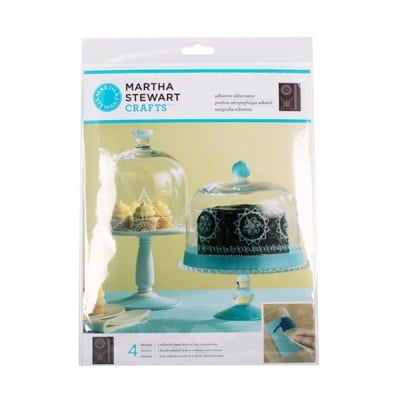 Шаблон самозалепящ фин Martha Stewart, Scrolls and Swirls, 22 x 28 cm