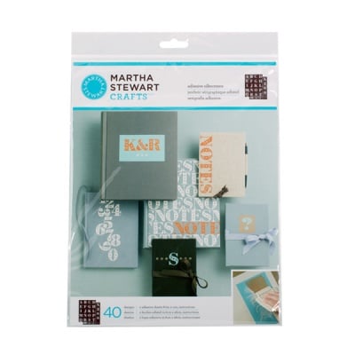 Шаблон самоз.фин Martha Stewart, Flourish Alphabet, 22 x 28 cm, 2 броя