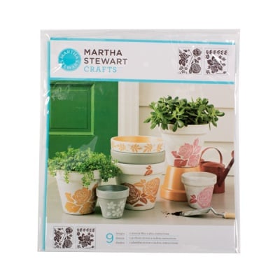 Шаблон среден Martha Stewart, Rose Garden, 22 x 24 cm, 2 броя