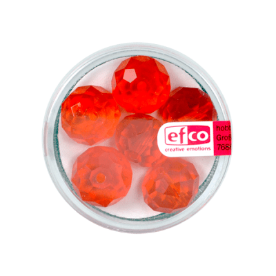 Шлифовани, многост. перли Brilliance, 10x14 mm, 6 бр., цвят Сиам