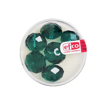 Шлифовани, многост. перли Brilliance, 10x14 mm, 6 бр., синьо-зелени