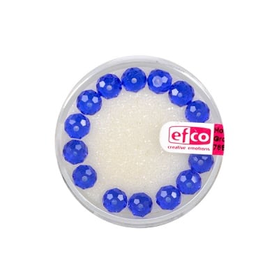 Шлифовани, многост. перли Brilliance, 4x6 mm, 15 бр., кралскосини