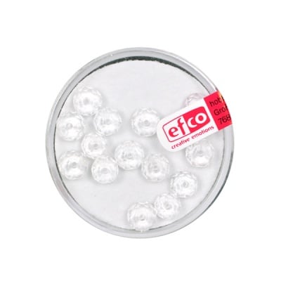 Шлифовани, многост. перли Brilliance, 4x6 mm, 15 бр., кристал