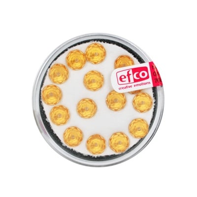 Шлифовани, многост. перли Brilliance, 4x6 mm, 15 бр., светъл топаз