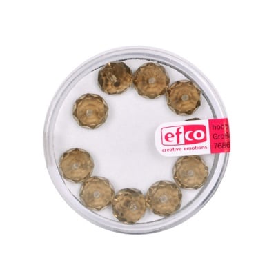 Шлифовани, многост. перли Brilliance, 6x8 mm, 10 бр., цвят - маслина