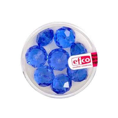 Шлифовани, многост. перли Brilliance, 8x12 mm, 8 бр., кралскосини