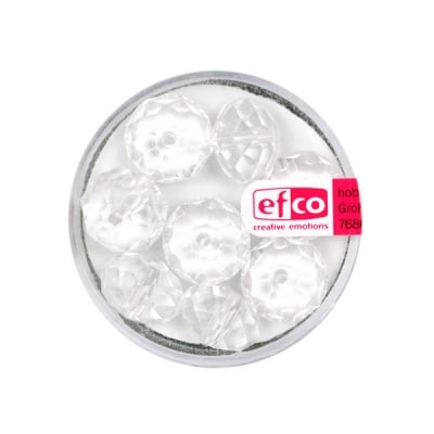 Шлифовани, многост. перли Brilliance, 8x12 mm, 8 бр., кристал