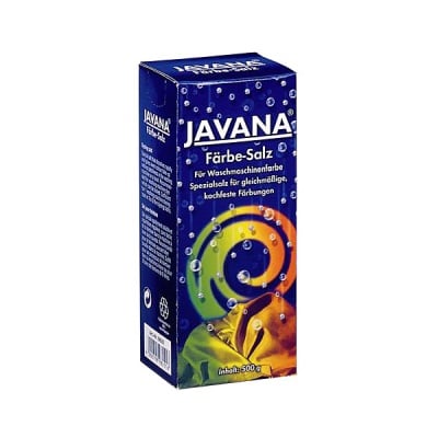 Сол за подсилване цвета на топли бои за текстил, JAVANA, 500g