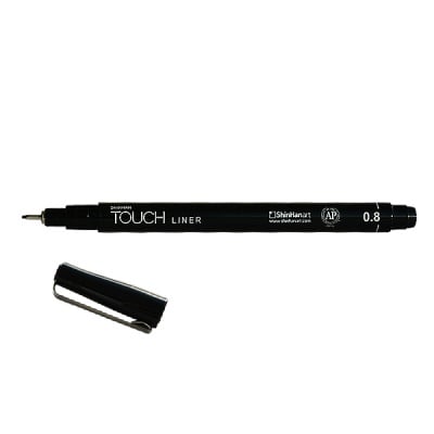 Тънкописец водоустйчив, TOUCH LINER, черен