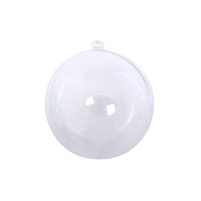Топка от пластмаса, ф 60 mm, прозрачна
