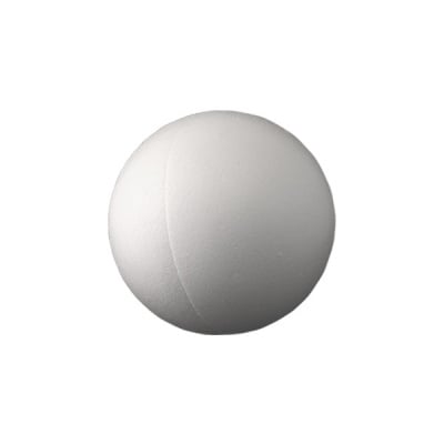 Топка от стиропор, бял, ф 50 mm