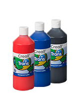 Прозрачни водни бои CREALL, TRANS, 500 ml