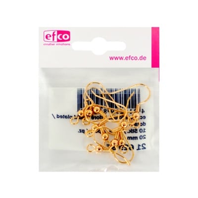 Върбило, 20 mm, 10 броя, позлатено