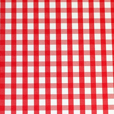 Варио картон, 300 g/m2, 50 x 70 cm, 1л, бял/червен на карета/ромбове