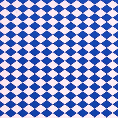 Варио картон, 300 g/m2, 50 x 70 cm, 1л, бял/син на карета/ромбове