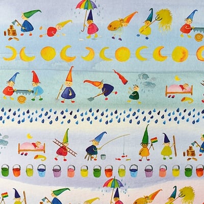 Варио картон, 300 g/m2, 50 x 70 cm, 1л, дяволчета