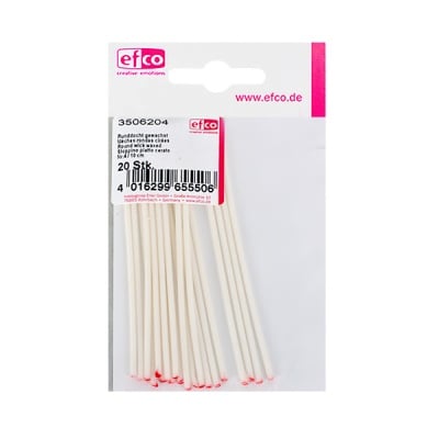 Восъчен фитил, кръгъл, Nr.4 / 10 cm, 20 бр.,