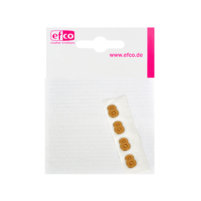 Восъчна декоративна фигура, числото, 8, 8 mm, 4 бр., златисто гланц