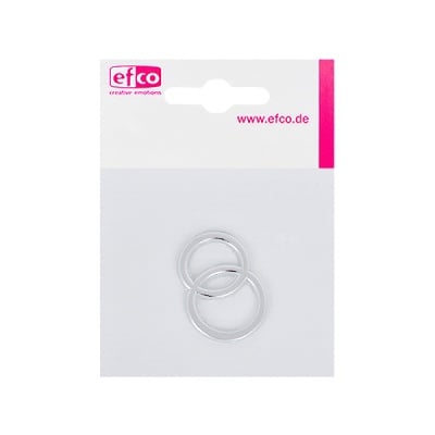 Восъчна декоративна фигура, Eheringe, 30 mm, 1 бр., сребристо