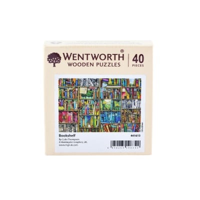 Пъзел художествен WENTWORTH, Bookshelf, 40 части