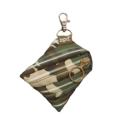 Несесер с ключодържател Camo, зелен камуфлаж