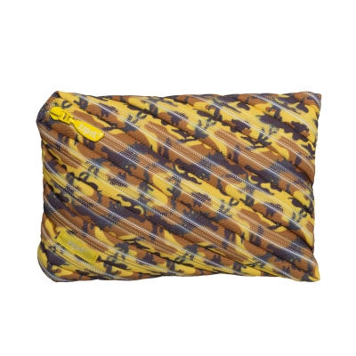 Jumbo несесер Camo, 23x2x15cm, жълт камуфлаж