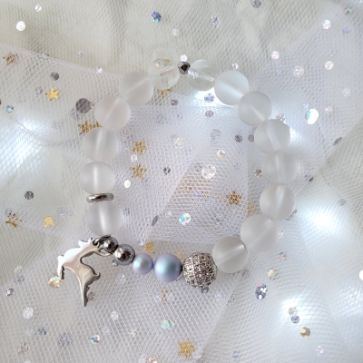 Дамска гривна от естествени камъни - Go, Deer! ????