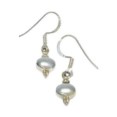 Обици Перла със Сребро 925