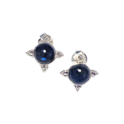 Обици Лабрадорит със Сребро 925