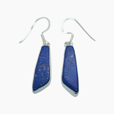 Обици Лазурит със Сребро 925