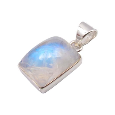 Медальон Лунен Камък със Сребро 925