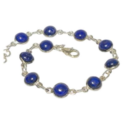 Гривна Лазурит със Сребро 925