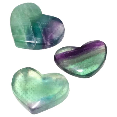 Сърце от Флуорит