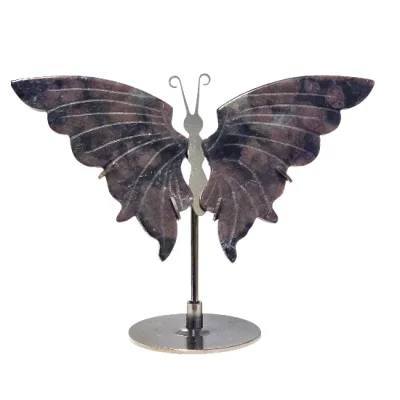 Нуумит с Гранат Пеперуда ( Ангелче ) на Метална База