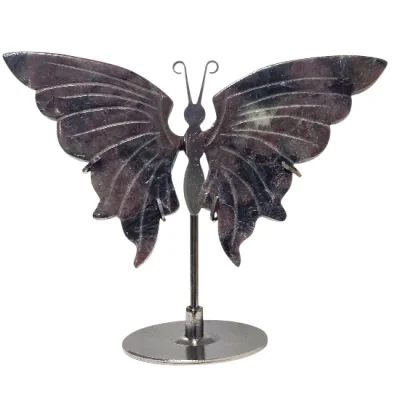 Нуумит с Гранат Пеперуда ( Ангелче ) на Метална База