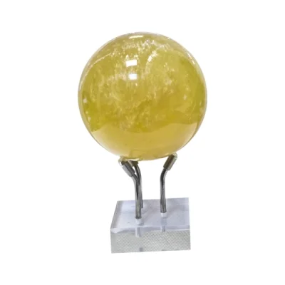 Топка от Оптичен Меден Калцит